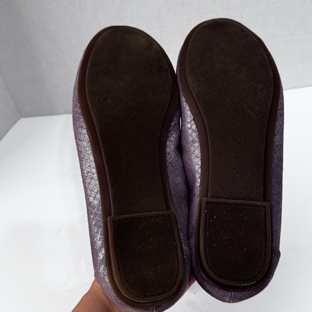 Vionic caroll Purple Flats with Rounded Toe size 9 - Picture 8 of 9